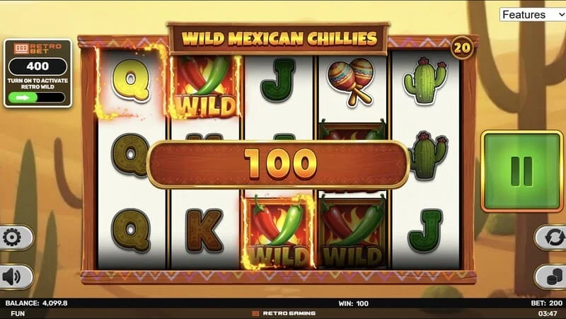 Wild Mexican Chillies - Wild sulla griglia e linea di pagamento